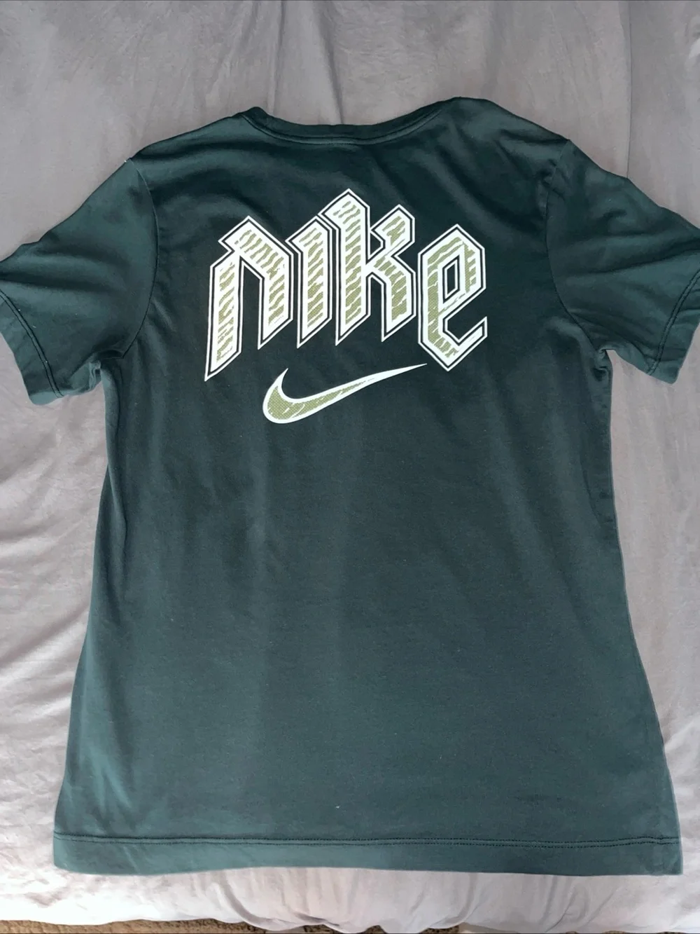 Nike Men's Running Division Short Sleeve Tee - Dark Green